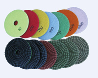 Diamond Wet Flexible Polishing Pads