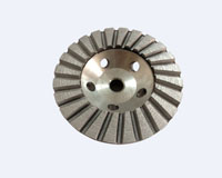 Turbo Wave Grinding Cup Wheel With Aluminum Base