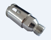 Electroplated Diamond Core Drill Bits With 1/2'' Gas Shank Connection